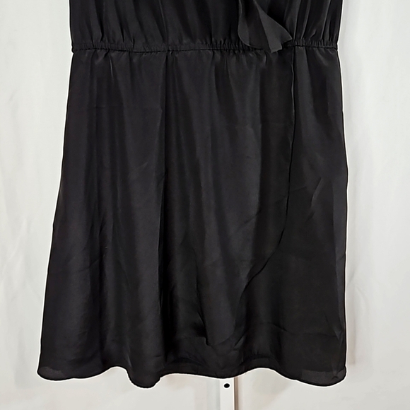 BCBG GENERATION BLACK DRESS SZ L - Picture 4 of 8